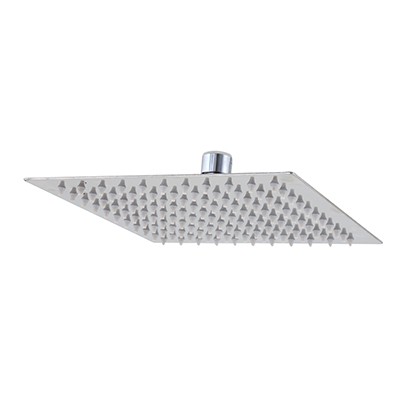 ראש מקלחת מרובע 250X250 מ"מ מתכת