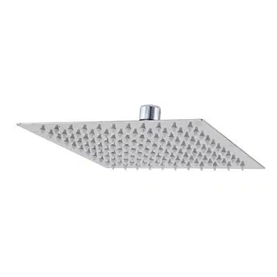 ראש מקלחת מרובע 250X250 מ"מ מתכת