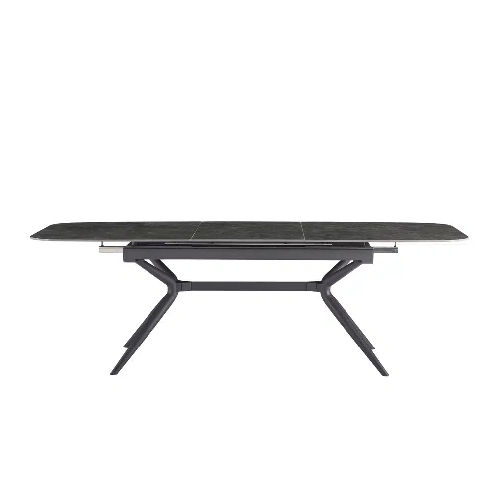 שולחן אוכל אבן קרמית נפתח 1.8–2.4 מטר דגם חץ מבית HOME DECOR שולחן אוכל אבן קרמית נפתח 1.8–2.4 מטר דגם חץ מבית HOME DECOR