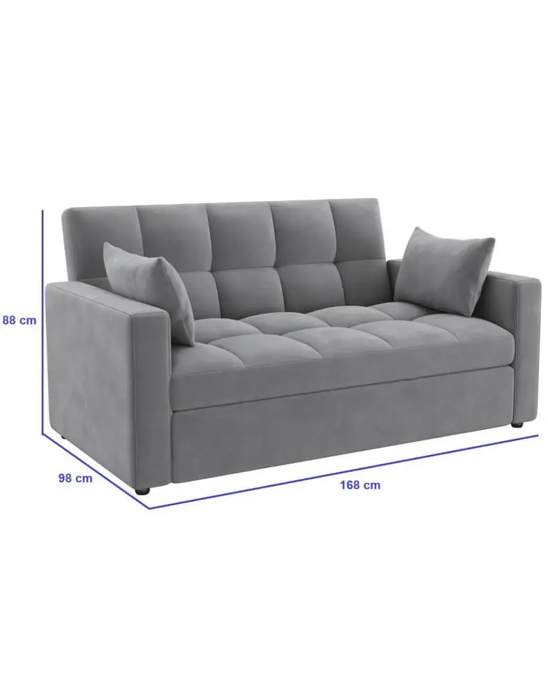 ספה דו מושבית נפתחת למיטה דגם Sienna מבית Shuk Rehut