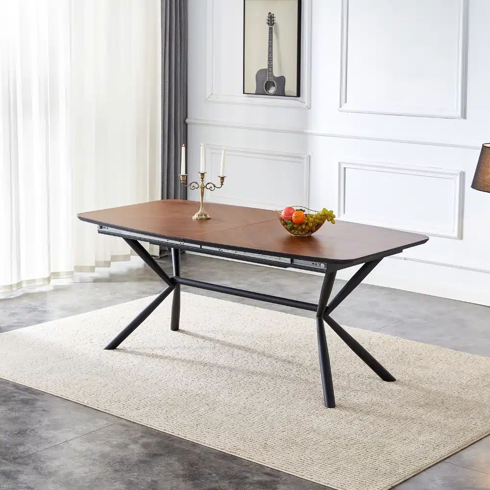 שולחן אוכל נפתח 1.8-2.7 מ' דגם ניקולס מבית HOME DECOR שולחן אוכל נפתח 1.8-2.7 מ' דגם ניקולס מבית HOME DECOR