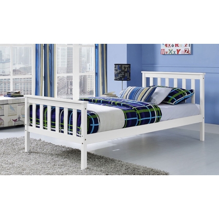 מיטת יחיד לילדים ונוער מעץ מלא למזרן 190*90 ס”מ דגם PROSPER מבית BRADEX מיטת יחיד לילדים ונוער מעץ מלא למזרן 190*90 ס”מ דגם PROSPER מבית BRADEX