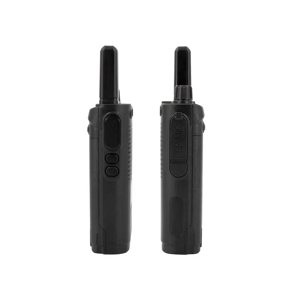 זוג מכשירי קשר בעלי צג ועמדת טעינה דגם ECO WPF-8