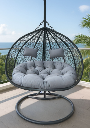 ערסל ישיבה ראטן זוגי מבית PLAYA