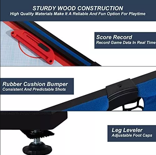 שולחן משחק 4 ב-1 דגם Summit