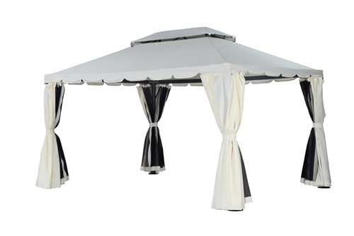 גזיבו אלומיניום 3X4 שמנת דגם פרפקטו