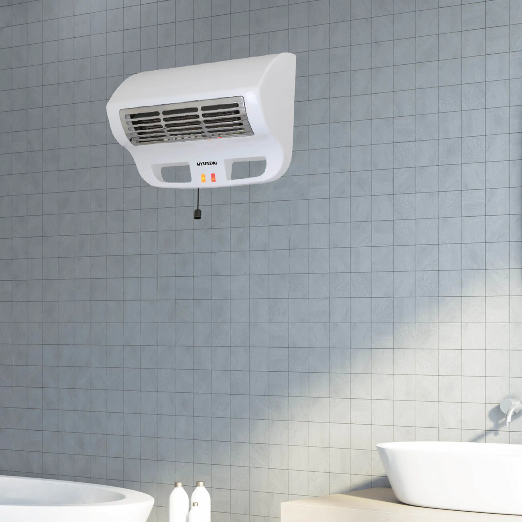 מפזר חום לאמבטיה 2500W דגם HAH-2700 מבית HYUNDAI