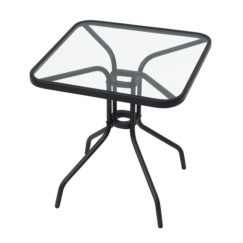 סט פינת אוכל ולנסיה שקוף עם 4 כיסאות לימה מבית PLAYA