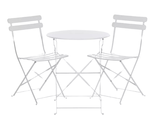 פינת ישיבה זוגית מתקפלת דגם ביסטרו מבית PLAYA