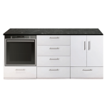 טופ דמוי שיש שחור