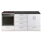 טופ דמוי שיש שחור