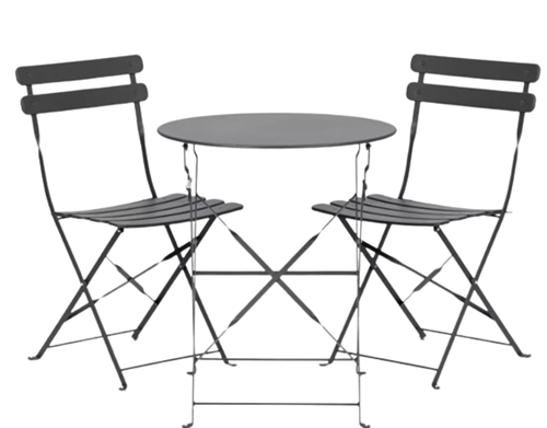 פינת ישיבה זוגית מתקפלת דגם ביסטרו מבית PLAYA