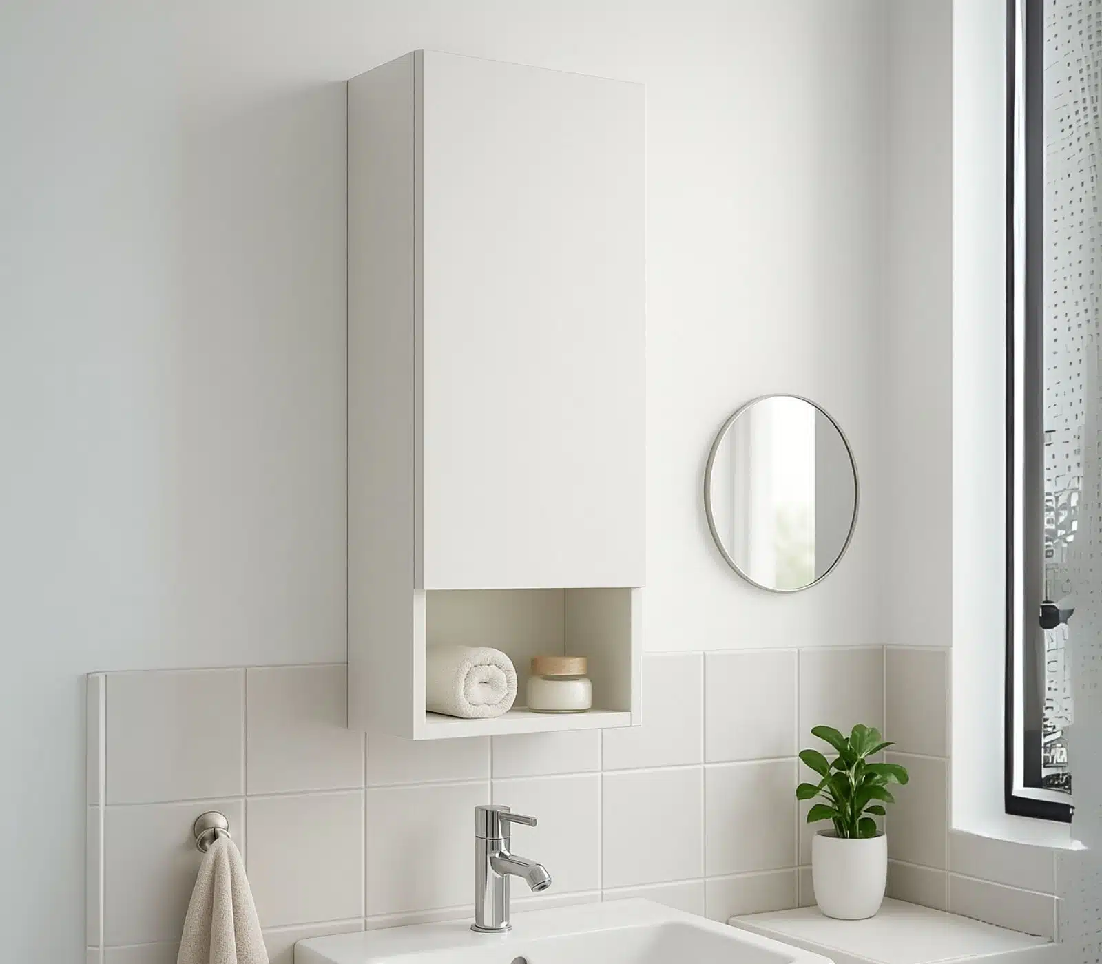 ארונית אמבטיה תלויה 30X72 דגם נרקיס מבית TUDO DESIGN ארונית אמבטיה תלויה 30X72 דגם נרקיס מבית TUDO DESIGN