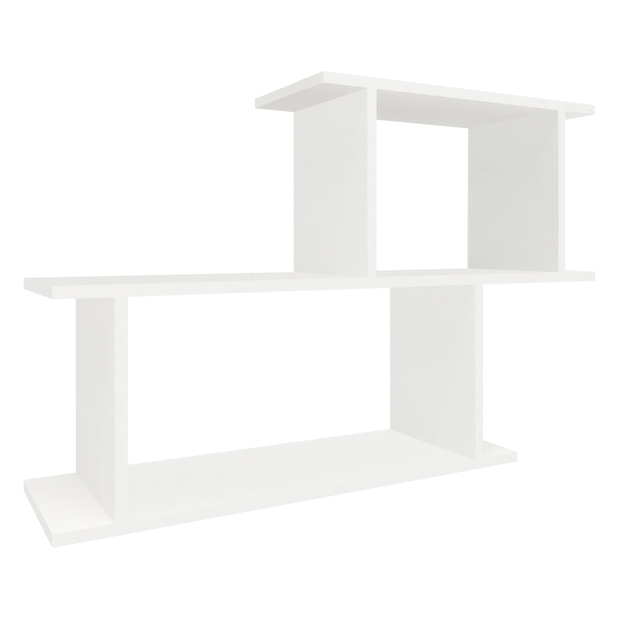 מדף מעוצב ברוחב 100 ס"מ בצבע לבן דגם רימון RIMON מבית TUDO DESIGN