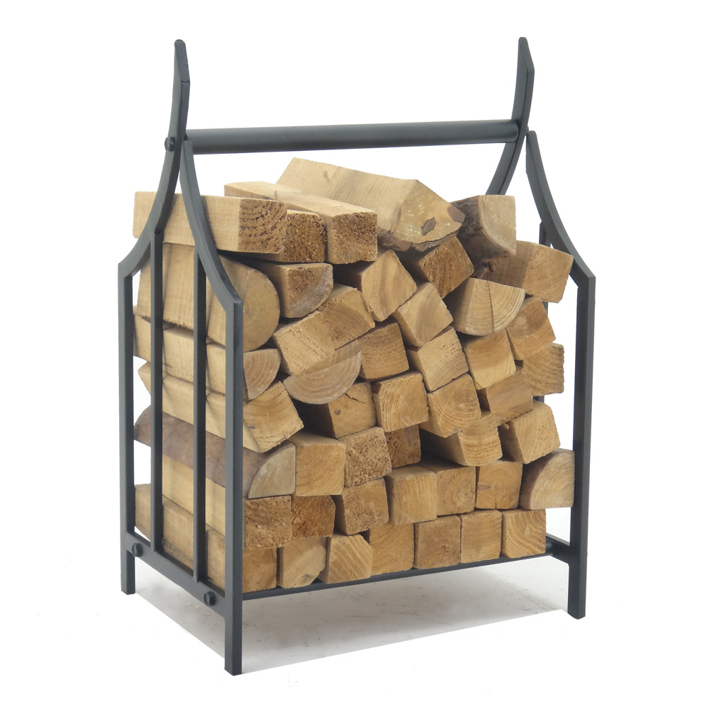 מתקן מעוצב מברזל לאחסון גזעי עץ דגם 98021 מבית טיפות טבע