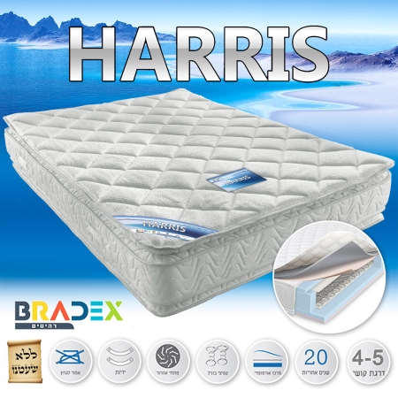 מיטת ילדים ונוער מרופדת למזרן 90*190 ס”מ דגם SMART מבית BRADEX