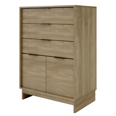 שידת אחסון עם 3 מגירות ו2 דלתות דגם OPAL מבית BRADEX