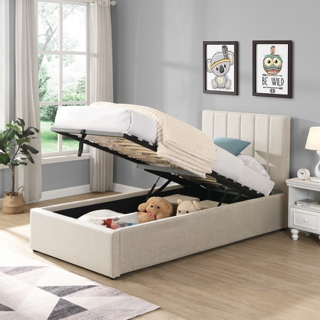 מיטת יחיד לילדים ונוער עם ארגז מצעים דגם SERRA למזרן 90*190 ס”מ מבית BRADEX מיטת יחיד לילדים ונוער עם ארגז מצעים דגם SERRA למזרן 90*190 ס”מ מבית BRADEX