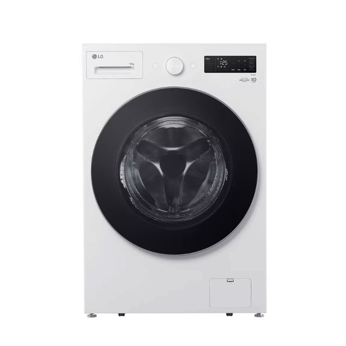 מכונת כביסה פתח חזית 16 ק"ג דגם WF16210WB מבית LG