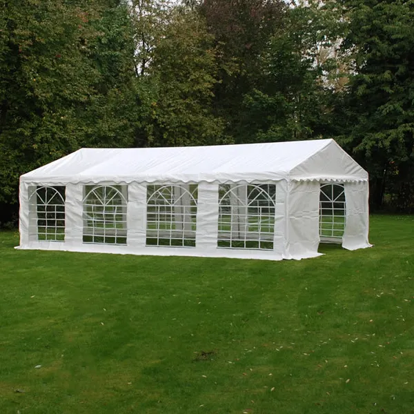 אוהל 4X8 לאירועים פרמיום מחוזק PVC דגם PLAYA