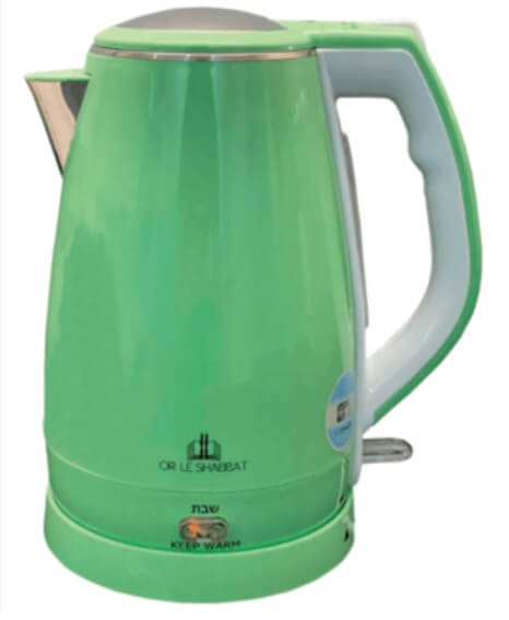 קומקום חשמלי לשבת 2.2 ליטר דגם Or Le Shabat OL-K2207 אור לשבת קומקום חשמלי לשבת 2.2 ליטר דגם Or Le Shabat OL-K2207 אור לשבת