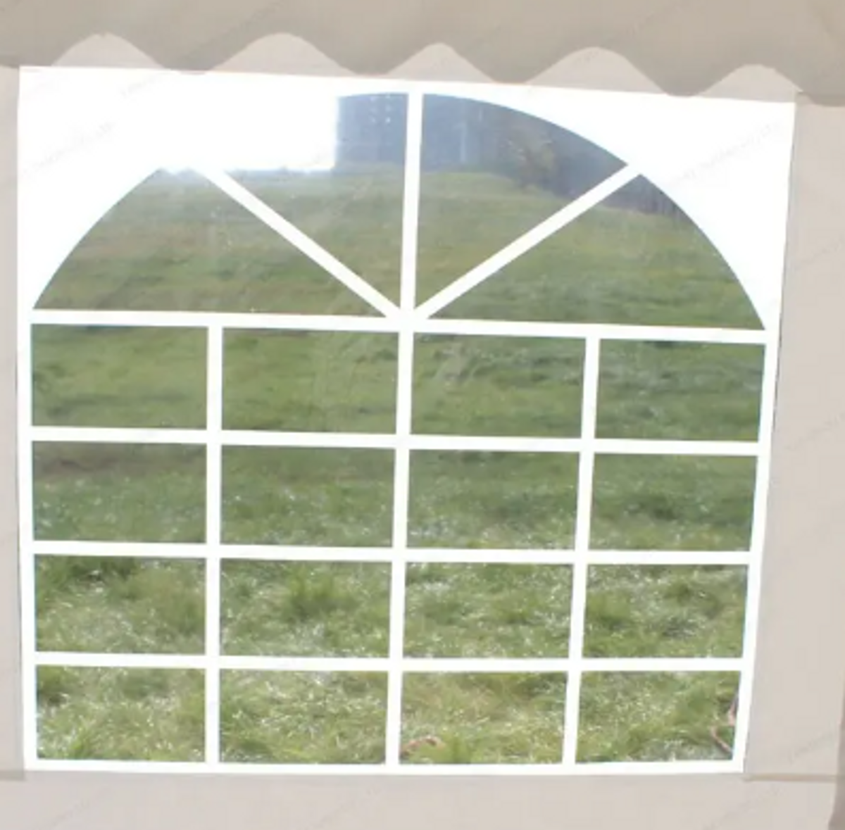 אוהל לאירועים פרמיום PVC 5X12 מחוזק PLAYA