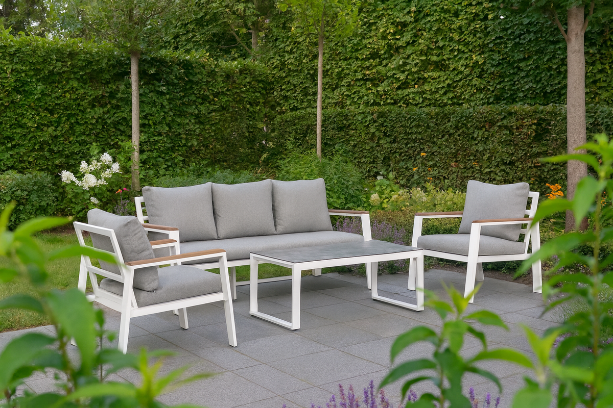 פינת ישיבה מאלומיניום דגם קדם מבית ARAVA