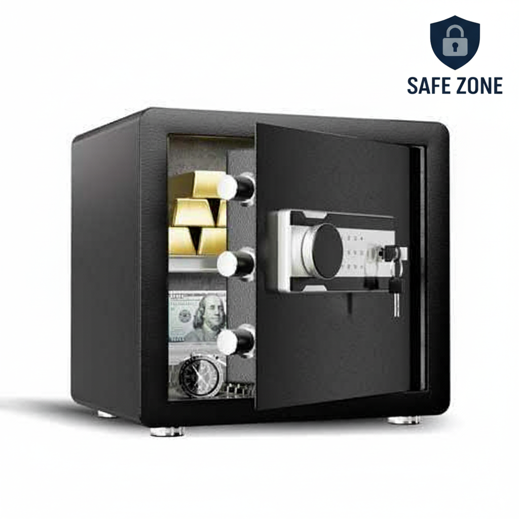 כספת אלקטרונית דגם P03 מבית SAFE ZONE