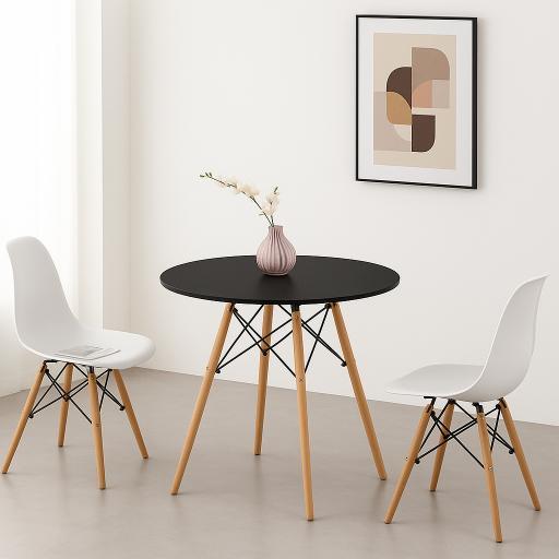 שולחן עגול בעיצוב ייחודי דגם איתי מבית Ramos