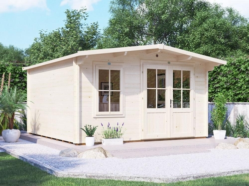 מחסן עץ פרימיום 4X3 עובי 45 דגם Rhine מבית DunsterHouse