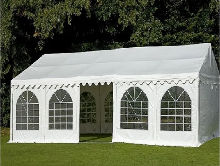 אוהל פרמיום מחוזק PVC 4X10 לאירועים דגם PLAYA