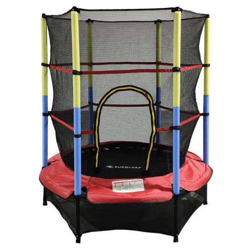טרמפולינה לילדים 55 אינץ' דגם FJ45FT מבית EUROLEAP