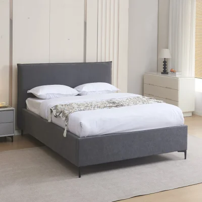 מיטה זוגית מרופדת עם ארגז מצעים דגם גלורי מבית HOME DECOR