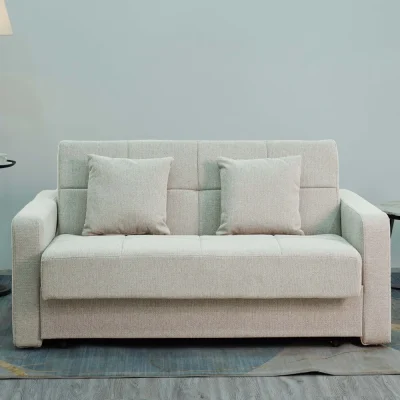 ספה נפתחת למיטה זוגית עם ארגז מצעים דגם מאיה מבית HOME DECOR