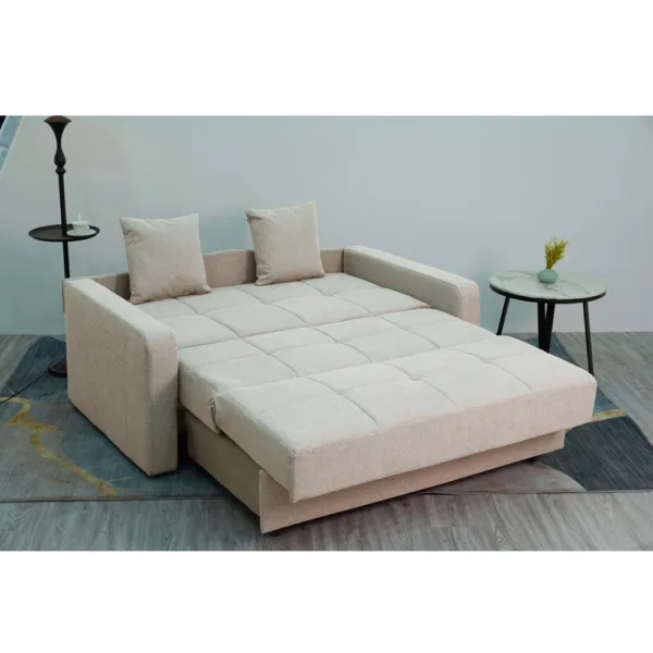 ספה נפתחת למיטה זוגית עם ארגז מצעים דגם מאיה מבית HOME DECOR