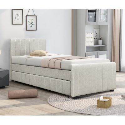 מיטת יחיד 90x190 עם מיטת חבר דגם סנדי מבית HOME DECOR