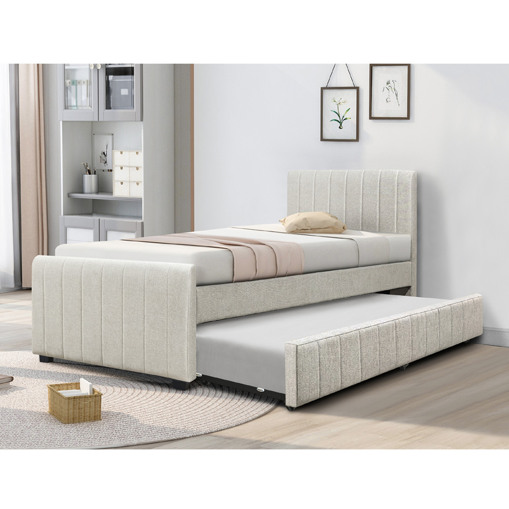 מיטת יחיד 90x190 עם מיטת חבר דגם סנדי מבית HOME DECOR