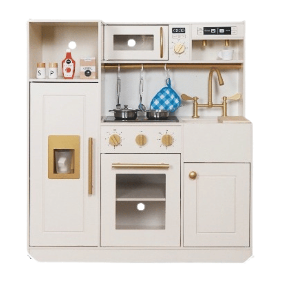 מטבח עץ לילדים דגם אופיר מבית IQ BABY