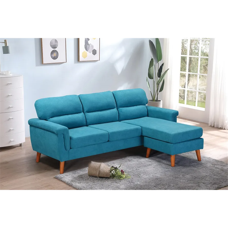 ספה פינתית מודולרית מבד אריג רחיץ ודוחה כתמים דגם אורבן מבית דורי