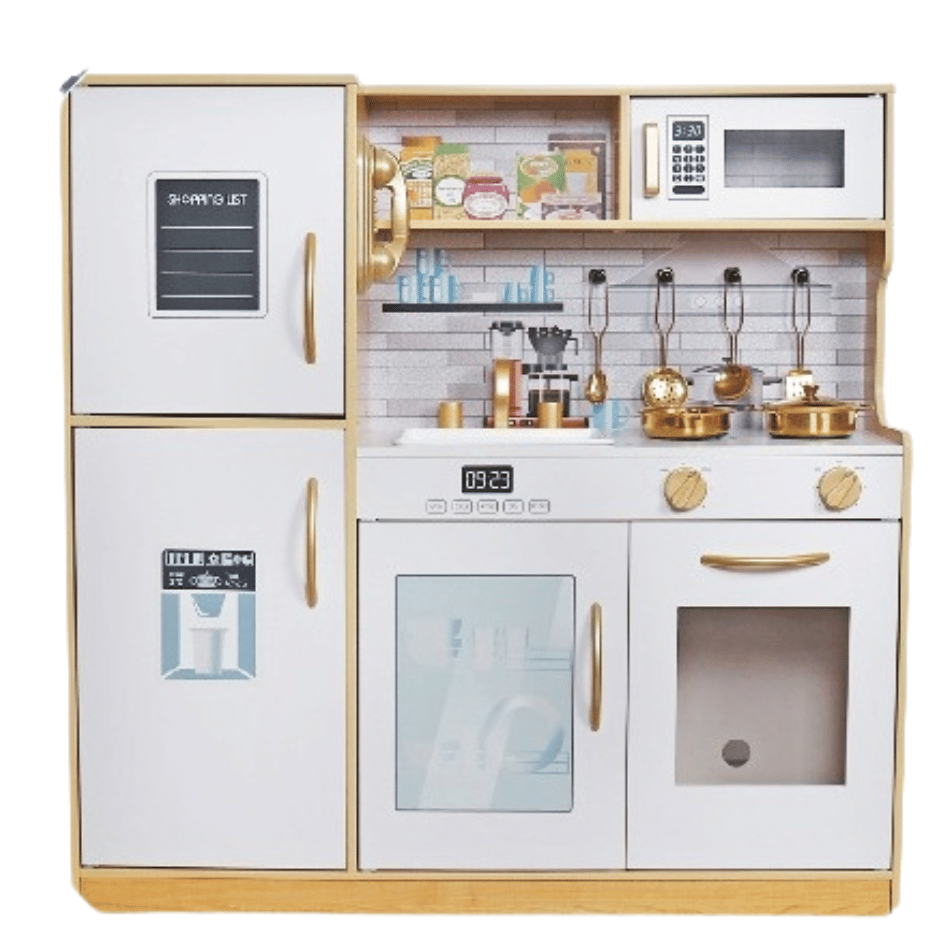 מטבח עץ לילדים דגם נועם מבית IQ BABY