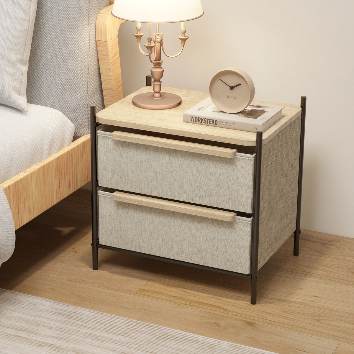 שידת 2 מגירות דגם נמרוד מבית RAMOS