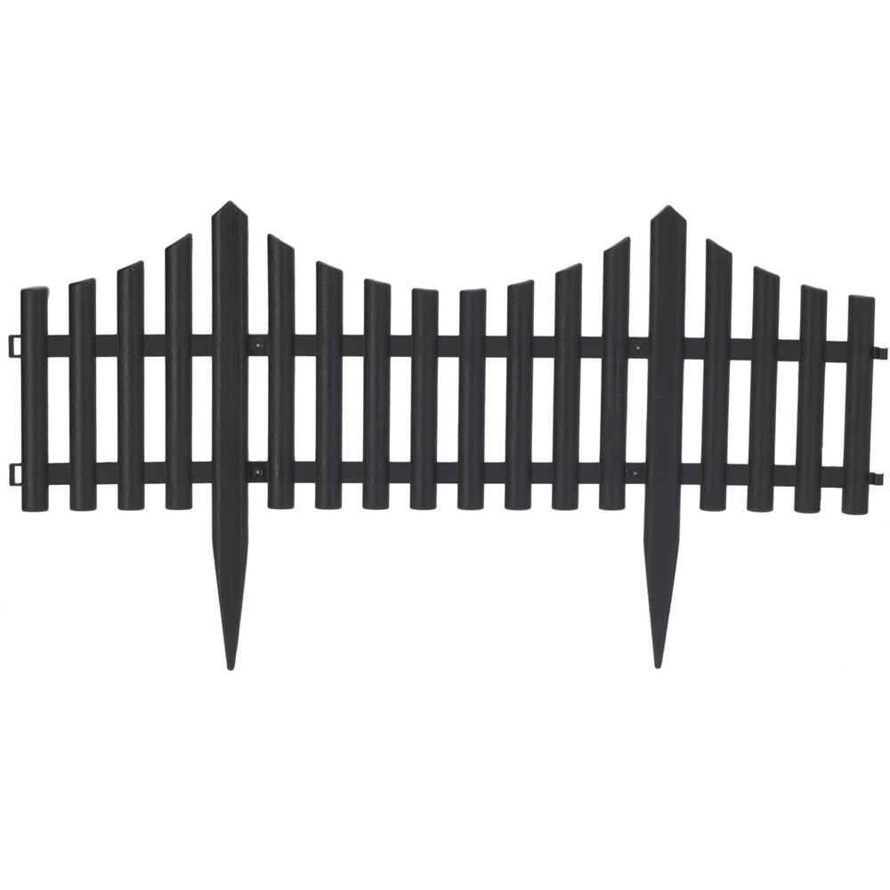 גדר נמוכה לתיחום ערוגות ושבילים דגם 10000370 מבית טיפות טבע