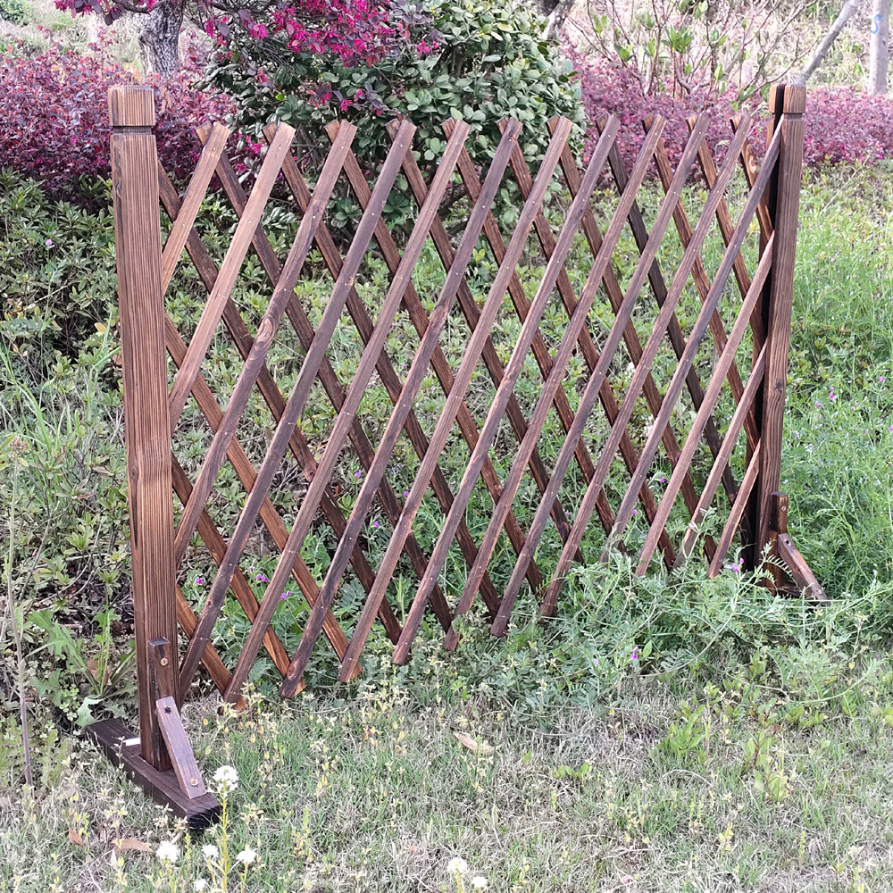 זוג גדרות אקורדיון עץ נפתחות דגם 1004 מבית טיפות טבע