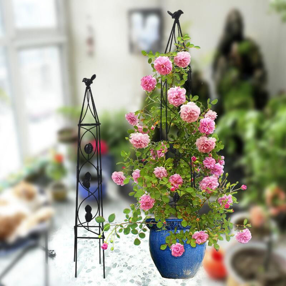 זוג מתקני הדליה לתמיכת צמחים 100+80 ס״מ דגם 0020 מבית טיפות טבע