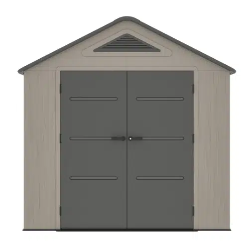 מחסן פלסטיק דגם PLATO C יוקרתי כולל רצפה חזקה מבית Garden Top מחסן פלסטיק דגם PLATO C יוקרתי כולל רצפה חזקה מבית Garden Top