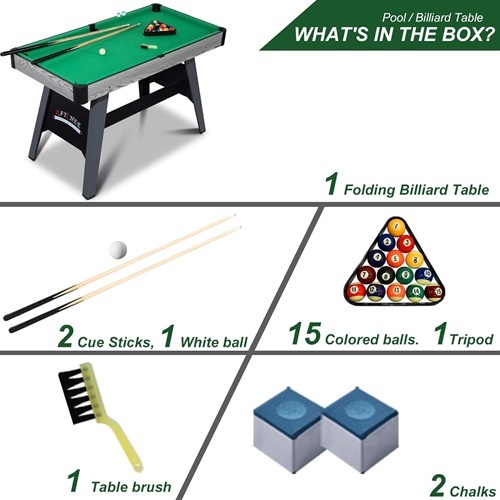 שולחן סנוקר מיני 48 אינץ דגם Starlight מבית EUROLEAP