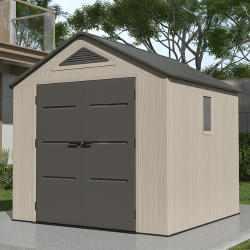 מחסן פלסטיק דגם PLATO B יוקרתי כולל רצפה חזקה מבית Garden Top