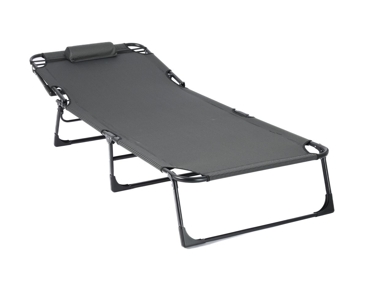 מיטת שיזוף מתקפלת דגם לונה BS-658BK מבית PLAYA