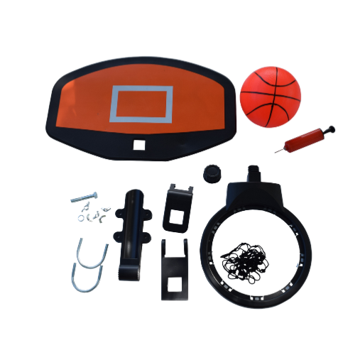 סט לוח כדורסל לטרמפולינה דגם FJBD25 מבית EUROLEAP