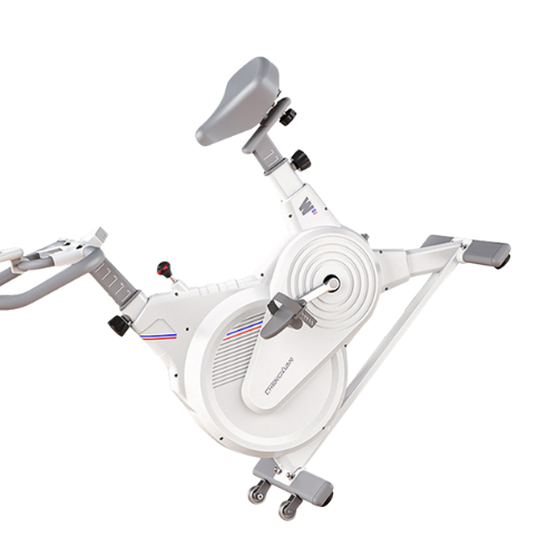 אופני ספינינג עם גלגל תנופה 5KG לבן דגם 54344122 מבית EUROLEAP